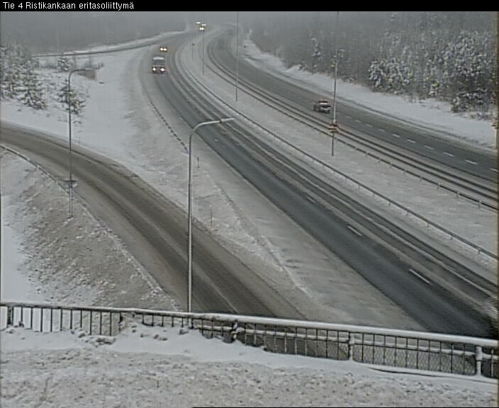 Weather Camera Image Väg 4 Kemi, Ristikangas, Kemi, Lappi