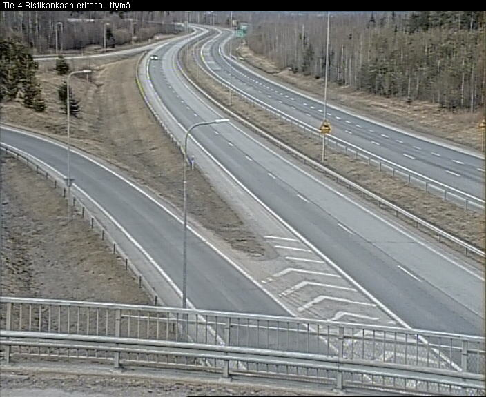 Weather Camera Image Väg 4 Kemi, Ristikangas, Kemi, Lappi