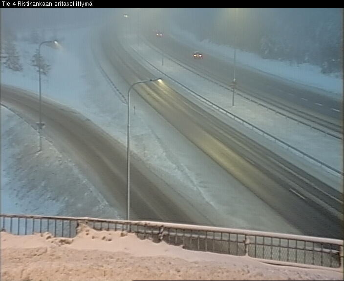 Weather Camera Image Väg 4 Kemi, Ristikangas, Kemi, Lappi