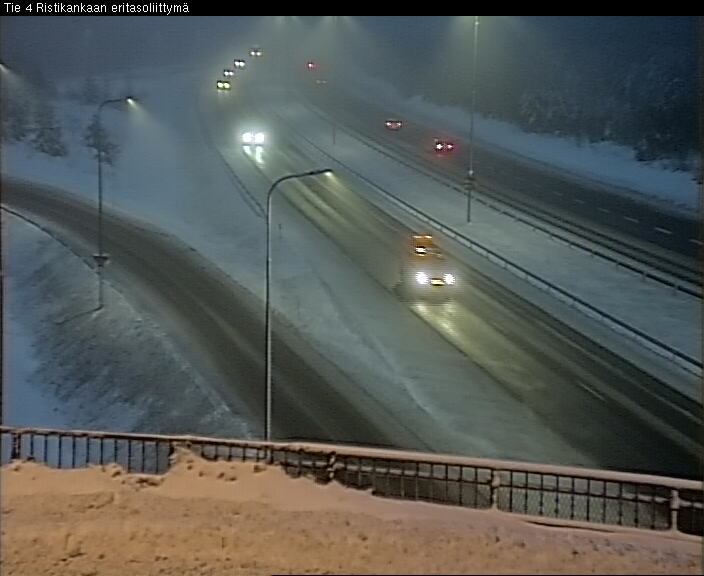 Weather Camera Image Väg 4 Kemi, Ristikangas, Kemi, Lappi