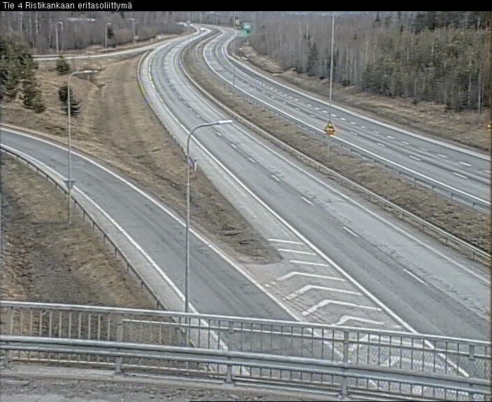 Weather Camera Image Väg 4 Kemi, Ristikangas, Kemi, Lappi