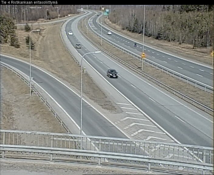 Weather Camera Image Väg 4 Kemi, Ristikangas, Kemi, Lappi