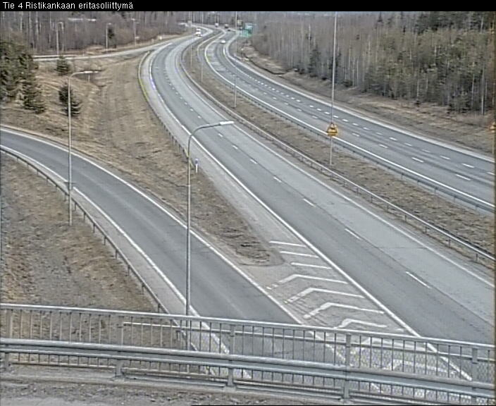 Weather Camera Image Väg 4 Kemi, Ristikangas, Kemi, Lappi