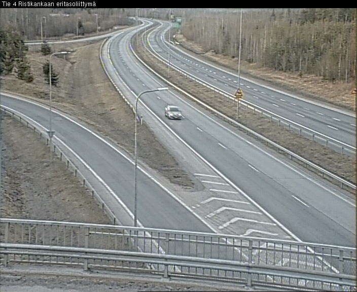 Weather Camera Image Väg 4 Kemi, Ristikangas, Kemi, Lappi