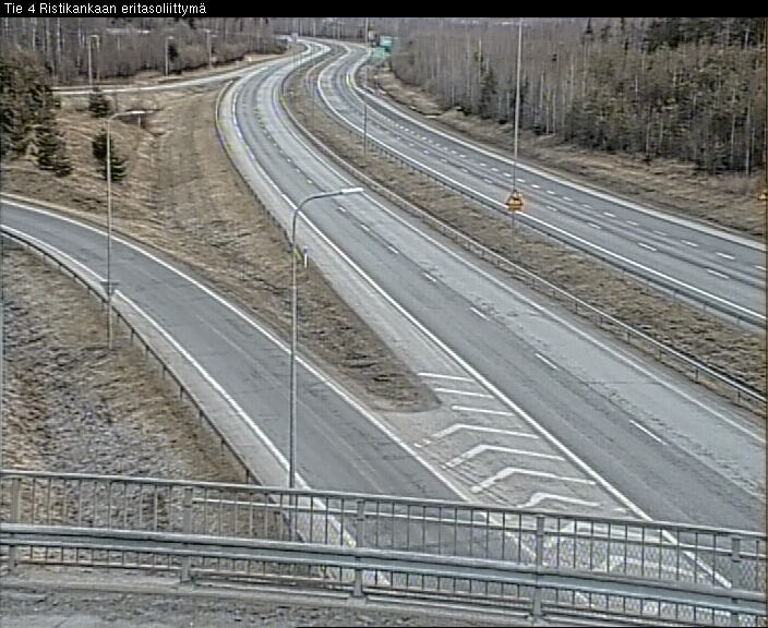 Weather Camera Image Väg 4 Kemi, Ristikangas, Kemi, Lappi
