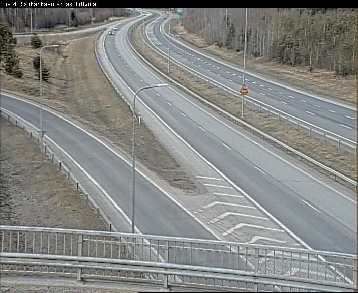 Weather Camera Image Väg 4 Kemi, Ristikangas, Kemi, Lappi