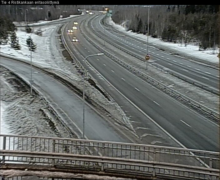 Weather Camera Image Väg 4 Kemi, Ristikangas, Kemi, Lappi