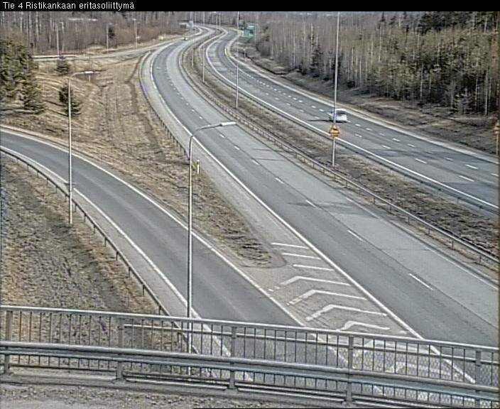 Weather Camera Image Väg 4 Kemi, Ristikangas, Kemi, Lappi