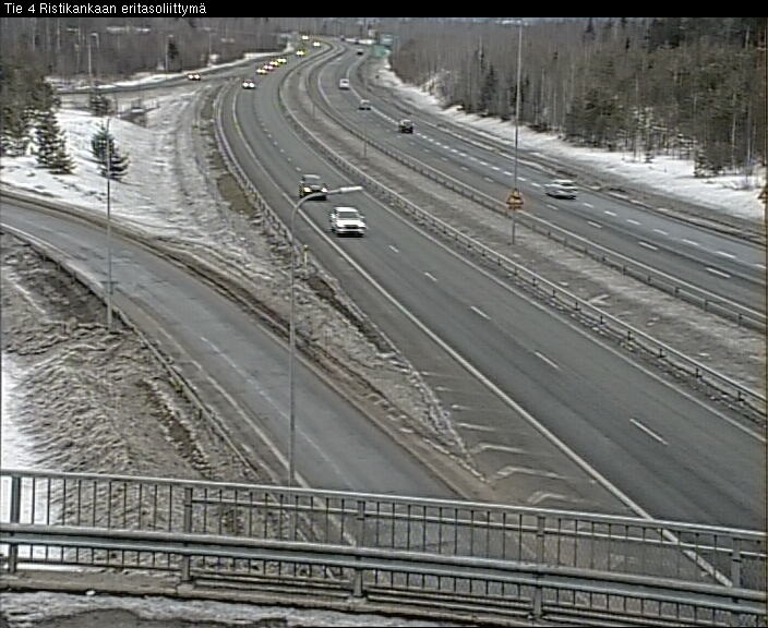 Weather Camera Image Väg 4 Kemi, Ristikangas, Kemi, Lappi