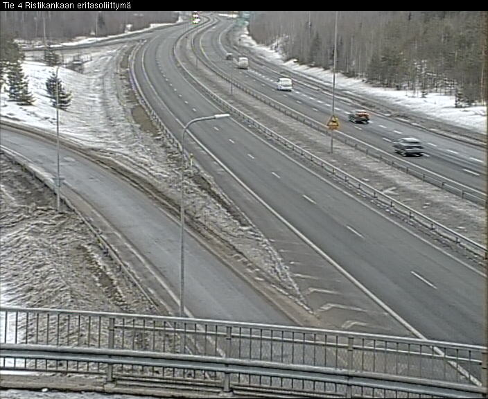 Weather Camera Image Väg 4 Kemi, Ristikangas, Kemi, Lappi