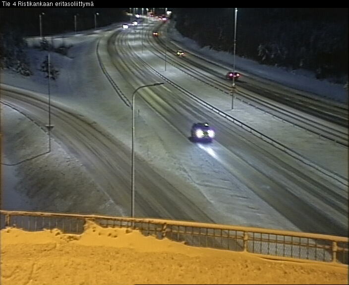 Weather Camera Image Väg 4 Kemi, Ristikangas, Kemi, Lappi