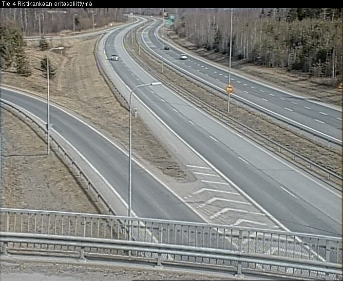Weather Camera Image Väg 4 Kemi, Ristikangas, Kemi, Lappi