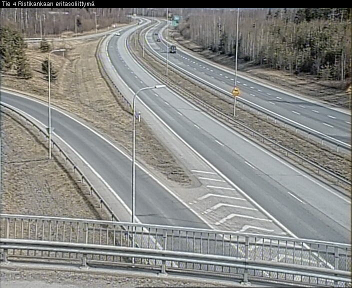 Weather Camera Image Väg 4 Kemi, Ristikangas, Kemi, Lappi