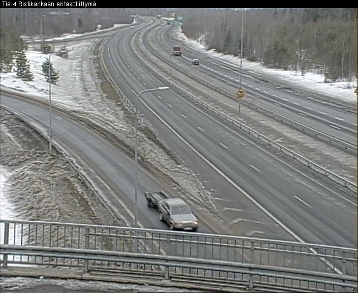 Weather Camera Image Väg 4 Kemi, Ristikangas, Kemi, Lappi