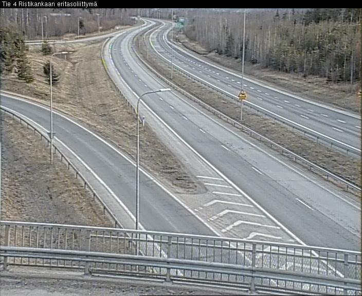 Weather Camera Image Väg 4 Kemi, Ristikangas, Kemi, Lappi