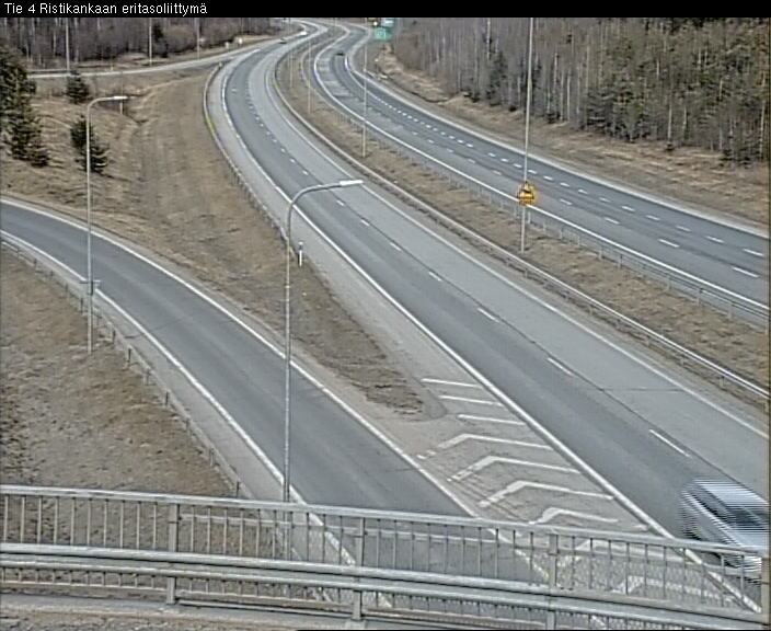 Weather Camera Image Väg 4 Kemi, Ristikangas, Kemi, Lappi