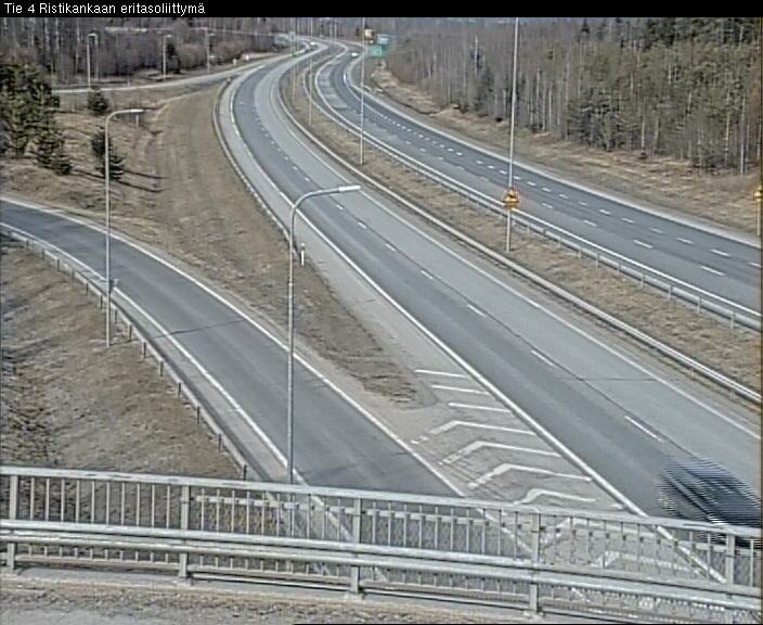Weather Camera Image Väg 4 Kemi, Ristikangas, Kemi, Lappi