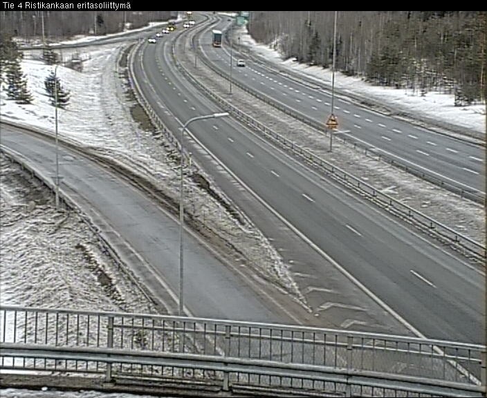 Weather Camera Image Väg 4 Kemi, Ristikangas, Kemi, Lappi