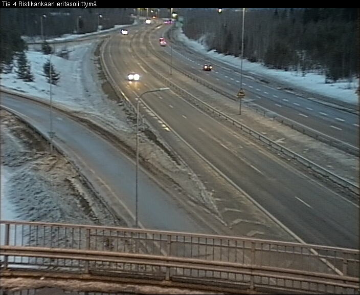 Weather Camera Image Väg 4 Kemi, Ristikangas, Kemi, Lappi