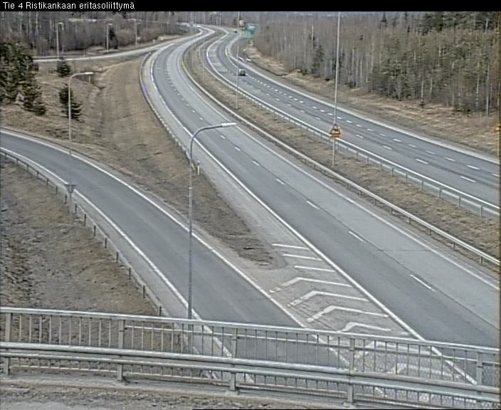 Weather Camera Image Väg 4 Kemi, Ristikangas, Kemi, Lappi