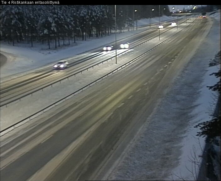 Weather Camera Image Väg 4 Kemi, Ristikangas, Kemi, Lappi