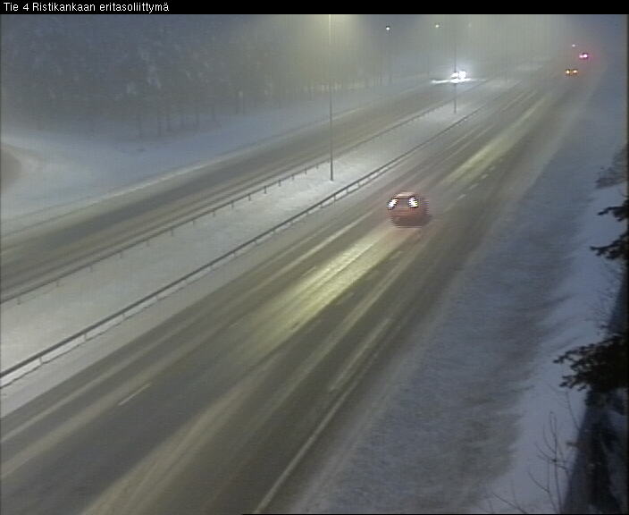 Weather Camera Image Väg 4 Kemi, Ristikangas, Kemi, Lappi