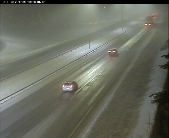 Weather Camera Image Väg 4 Kemi, Ristikangas, Kemi, Lappi