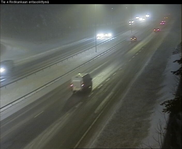 Weather Camera Image Väg 4 Kemi, Ristikangas, Kemi, Lappi