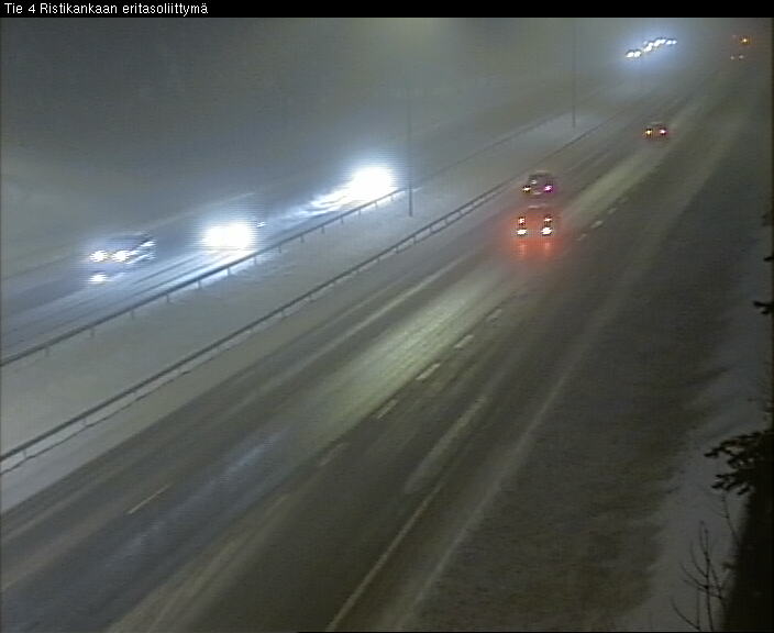 Weather Camera Image Väg 4 Kemi, Ristikangas, Kemi, Lappi