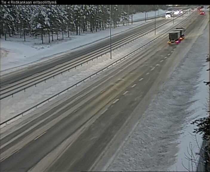 Weather Camera Image Väg 4 Kemi, Ristikangas, Kemi, Lappi