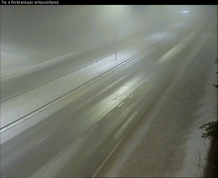 Weather Camera Image Väg 4 Kemi, Ristikangas, Kemi, Lappi