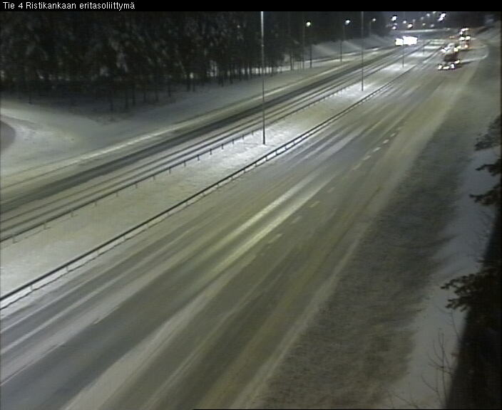 Weather Camera Image Väg 4 Kemi, Ristikangas, Kemi, Lappi