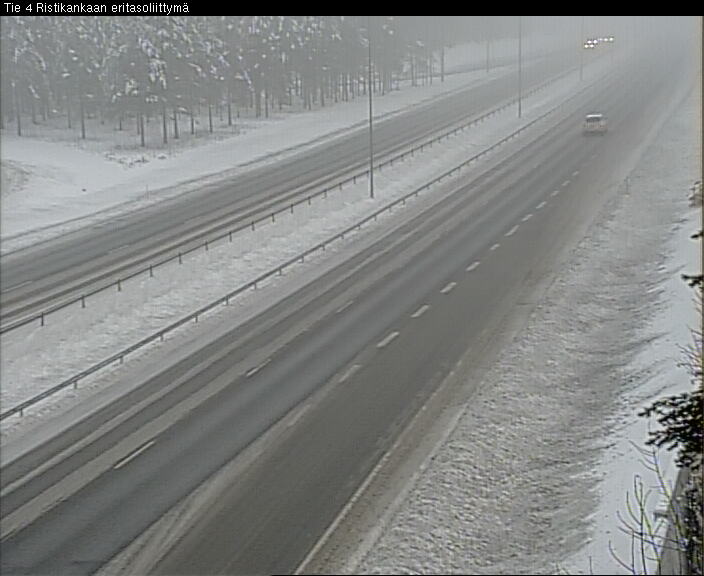 Weather Camera Image Väg 4 Kemi, Ristikangas, Kemi, Lappi