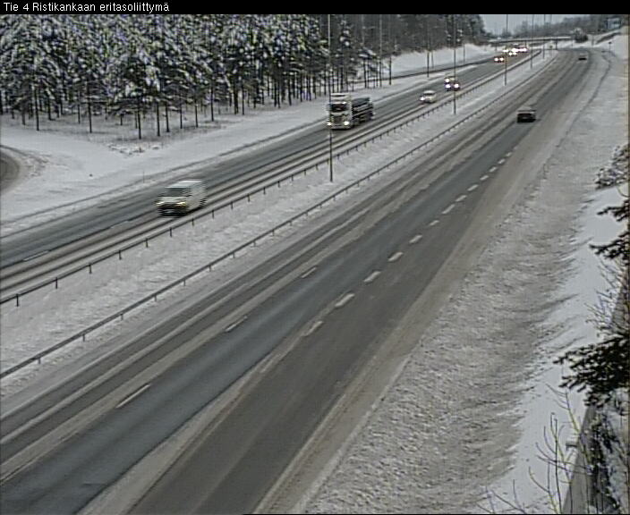 Weather Camera Image Väg 4 Kemi, Ristikangas, Kemi, Lappi