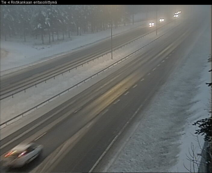 Weather Camera Image Väg 4 Kemi, Ristikangas, Kemi, Lappi