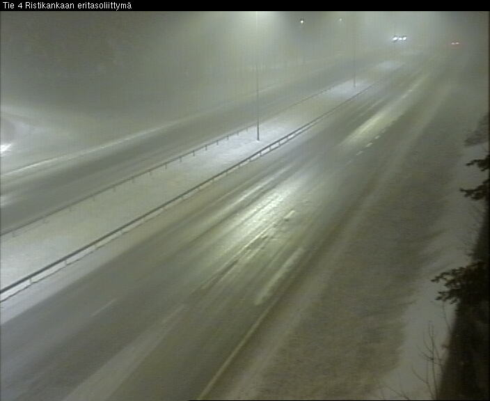 Weather Camera Image Väg 4 Kemi, Ristikangas, Kemi, Lappi