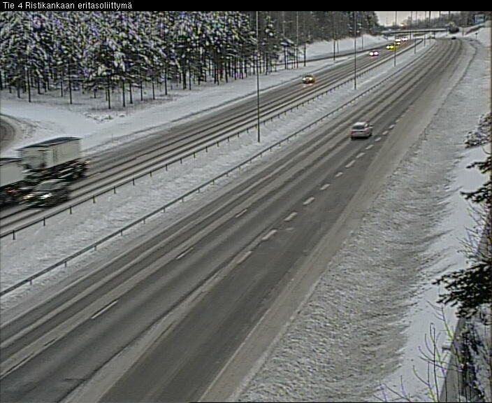 Weather Camera Image Väg 4 Kemi, Ristikangas, Kemi, Lappi