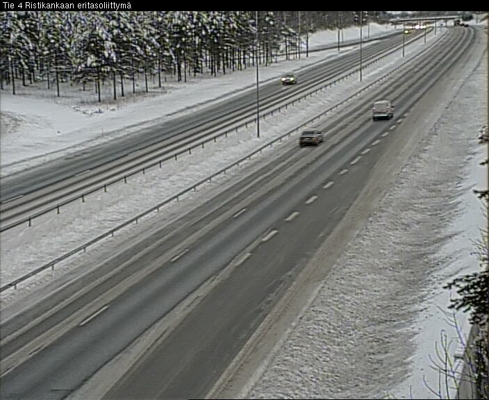 Weather Camera Image Väg 4 Kemi, Ristikangas, Kemi, Lappi