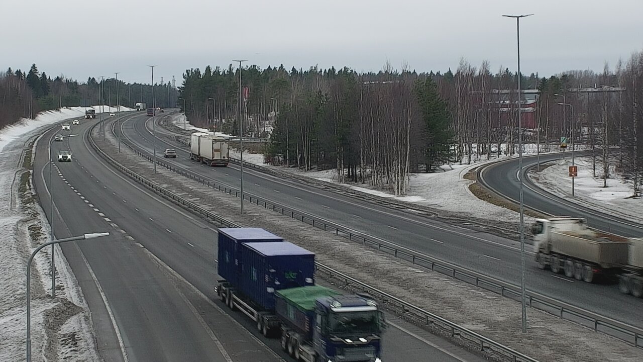 Weather Camera Image Road 4 Kemi, Paattio, Kemi, Lappi