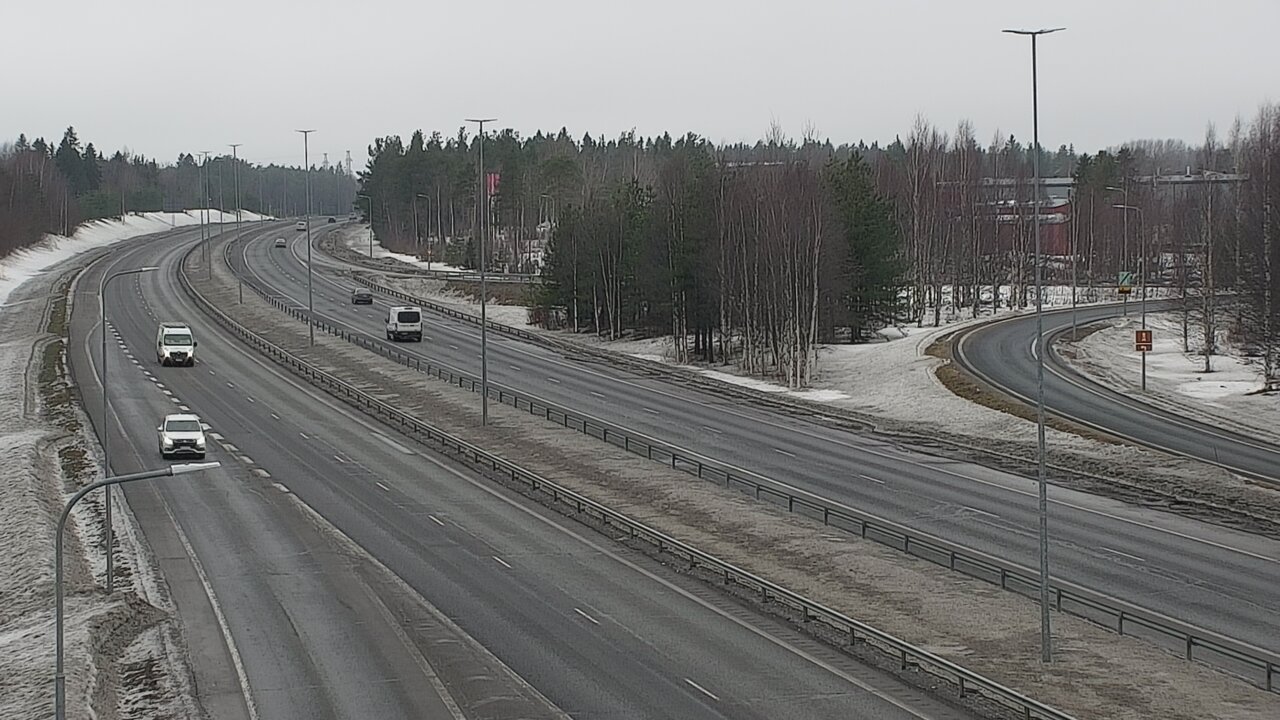 Weather Camera Image Väg 4 Kemi, Paattio, Kemi, Lappi