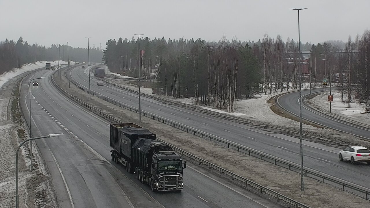 Weather Camera Image Väg 4 Kemi, Paattio, Kemi, Lappi