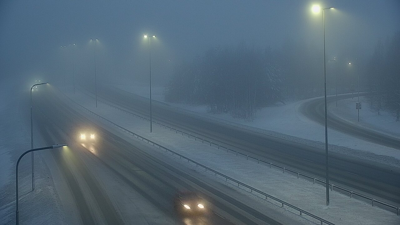 Weather Camera Image Väg 4 Kemi, Paattio, Kemi, Lappi