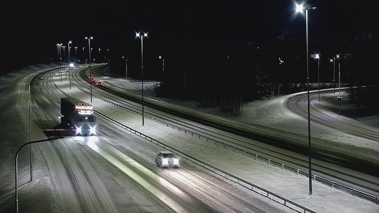 Weather Camera Image Väg 4 Kemi, Paattio, Kemi, Lappi