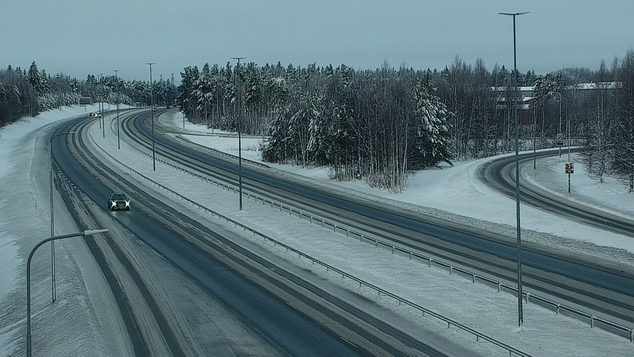 Weather Camera Image Väg 4 Kemi, Paattio, Kemi, Lappi