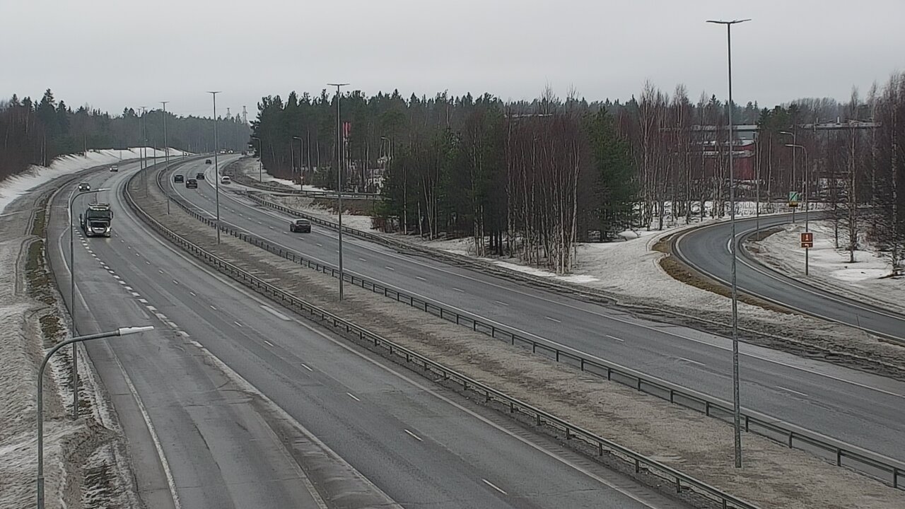 Weather Camera Image Väg 4 Kemi, Paattio, Kemi, Lappi