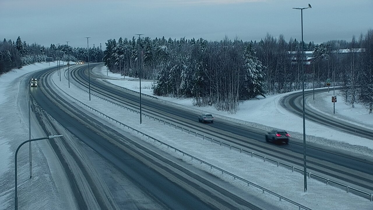Weather Camera Image Väg 4 Kemi, Paattio, Kemi, Lappi