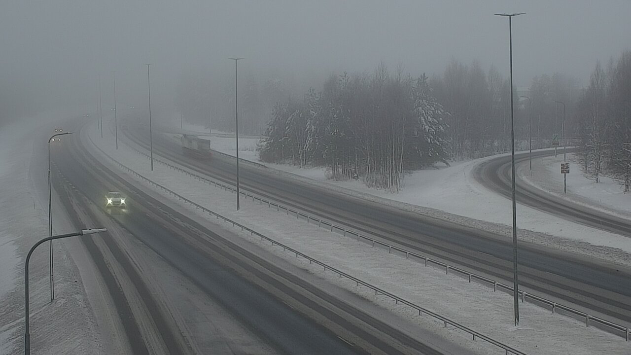 Weather Camera Image Väg 4 Kemi, Paattio, Kemi, Lappi