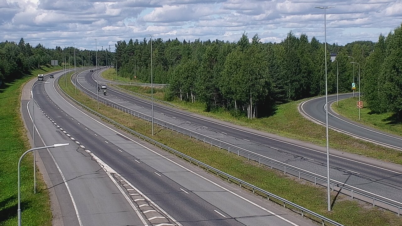 Weather Camera Image Väg 4 Kemi, Paattio, Kemi, Lappi
