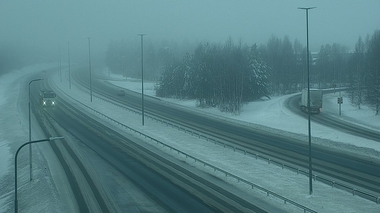 Weather Camera Image Väg 4 Kemi, Paattio, Kemi, Lappi