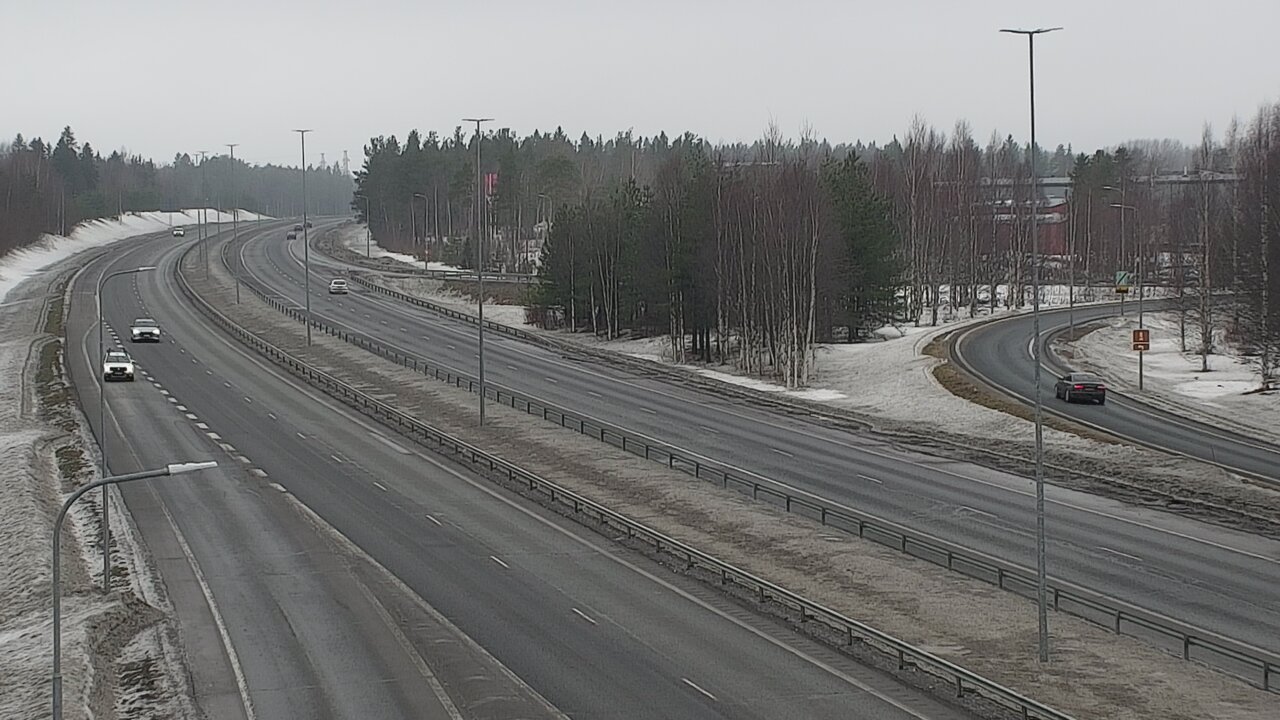 Weather Camera Image Väg 4 Kemi, Paattio, Kemi, Lappi